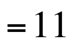 Svar = 11