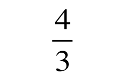 Hur mycket är 4 dividerat med 3 i blandad form?