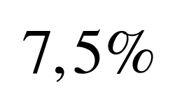 7,5%