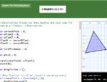 Khan Academy - Triangle Drawing Tool - JavaScript
