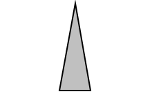 likbent triangel