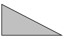 rätvinklig triangel