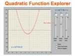 Quadratic functions explorer
