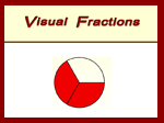 Visual fractions site